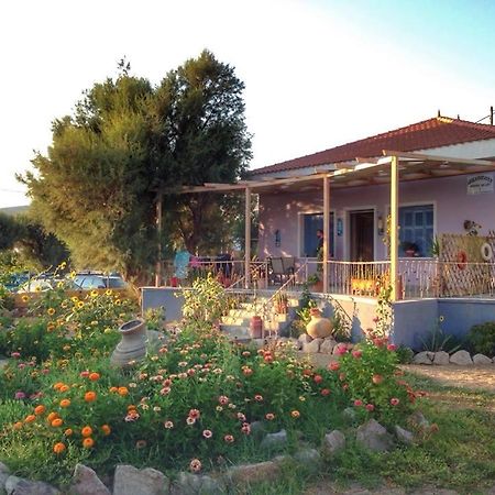 AegeanHeaven Villa Skála Eresoú Buitenkant foto